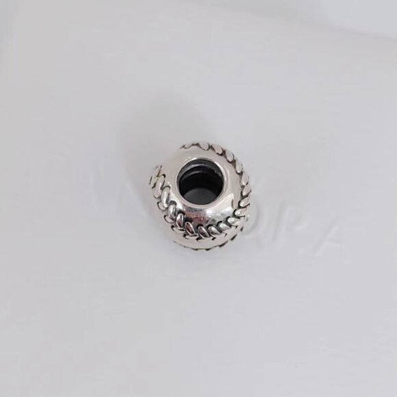 Pandora San Diego Padres Enameled Baseball Charm S925 Silver Bead with box - Picture 6 of 7